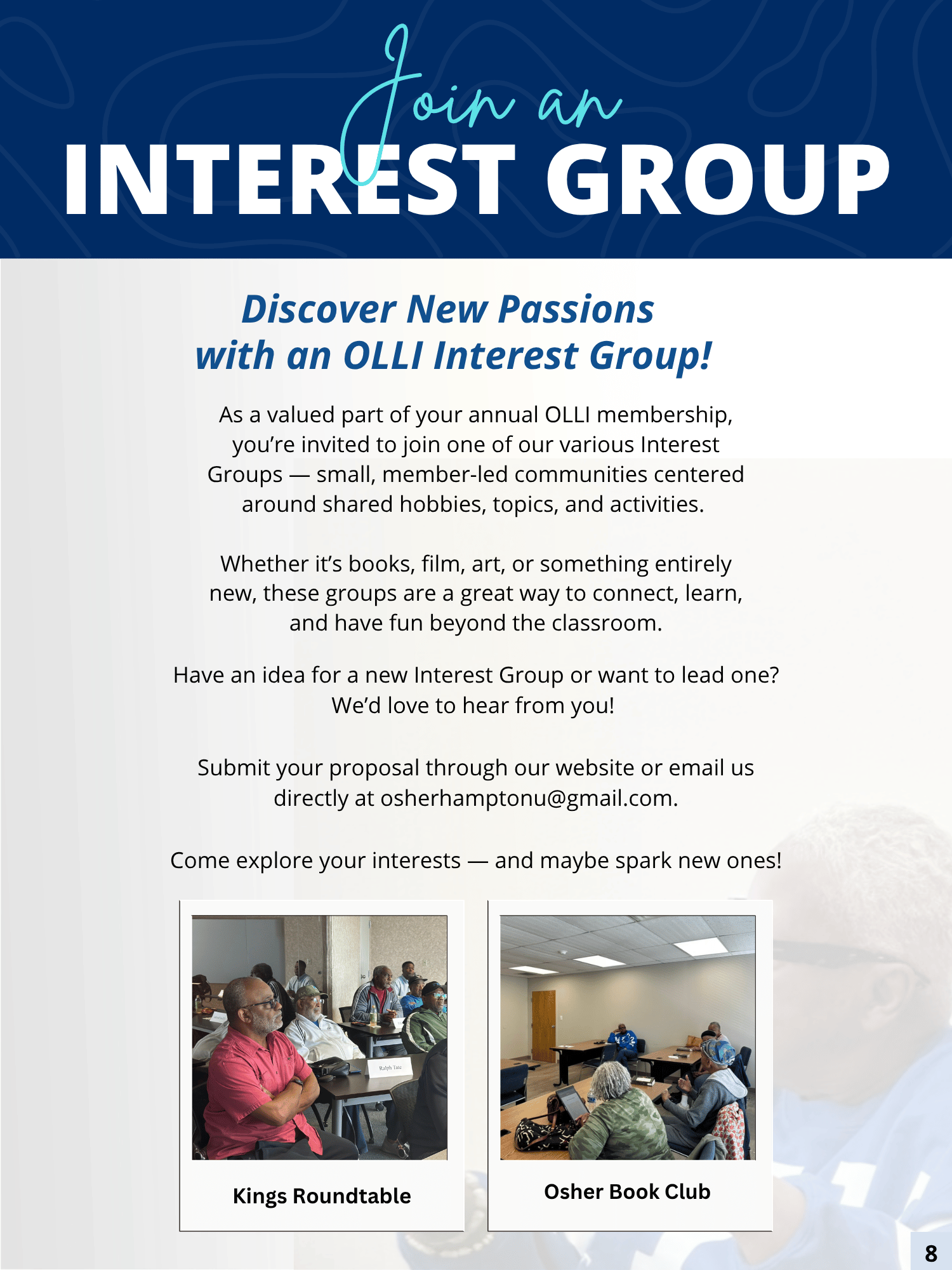 Interest groups preview