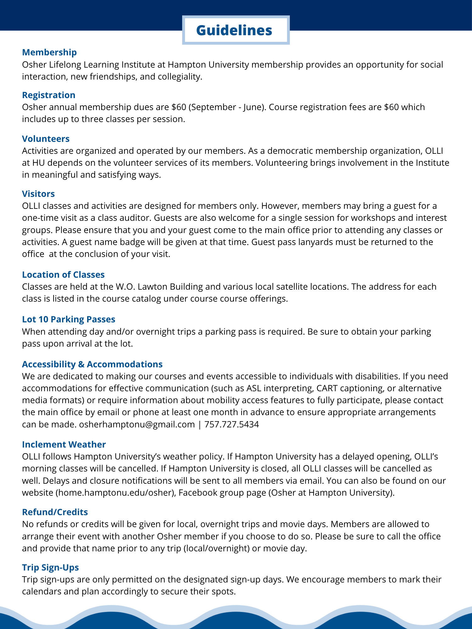 OLLI Course Catalog page $4
